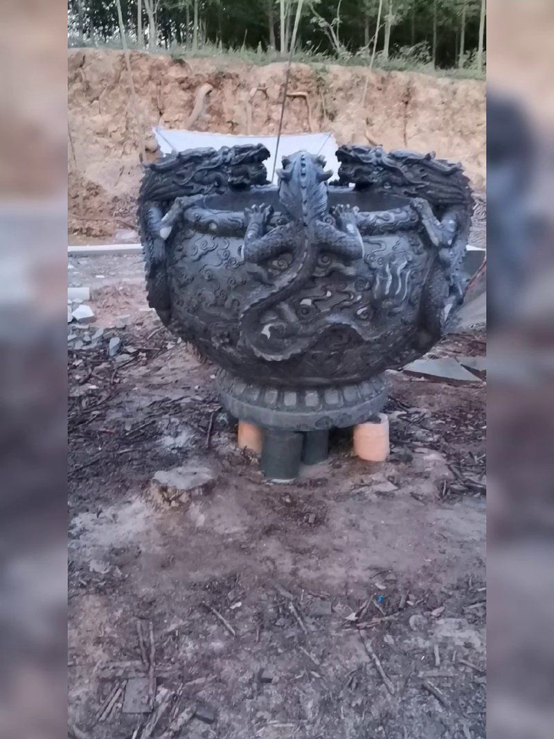 能提供幾張龍魚缸擺放圖片嗎？