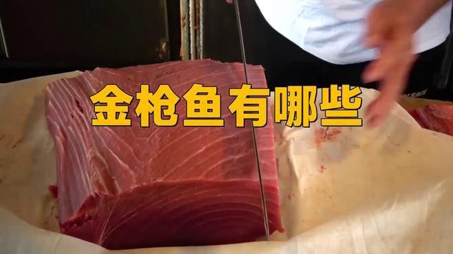 金槍魚和金龍魚