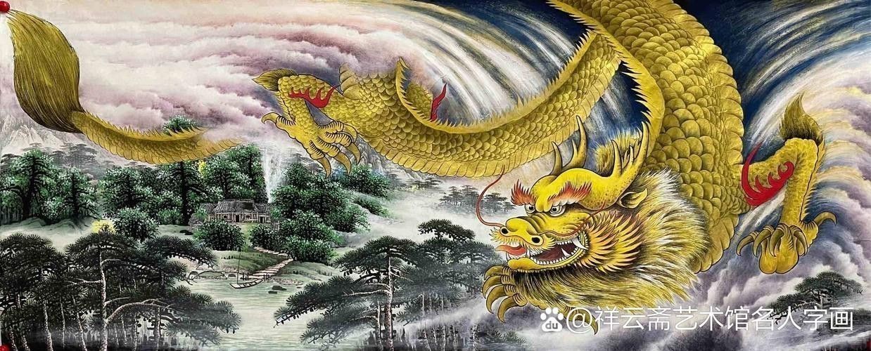 能推薦一些高清的聚財(cái)金龍圖片嗎？