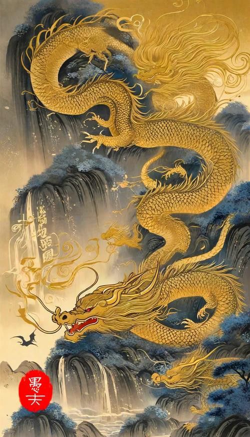 能推薦一些高清的聚財(cái)金龍圖片嗎？