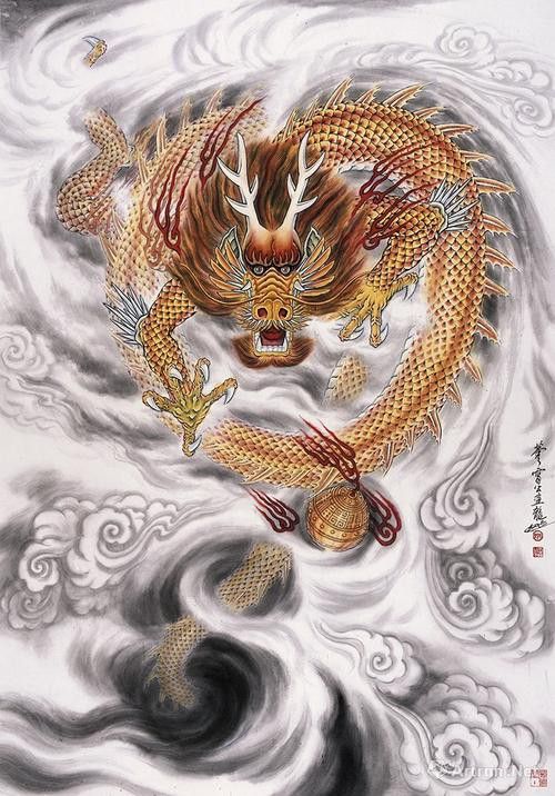 能推薦一些高清的聚財(cái)金龍圖片嗎？