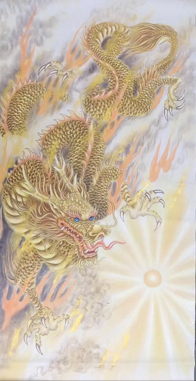 能推薦一些高清的聚財(cái)金龍圖片嗎？