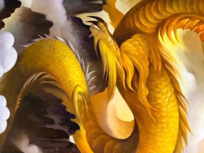 能推薦一些高清的聚財(cái)金龍圖片嗎？