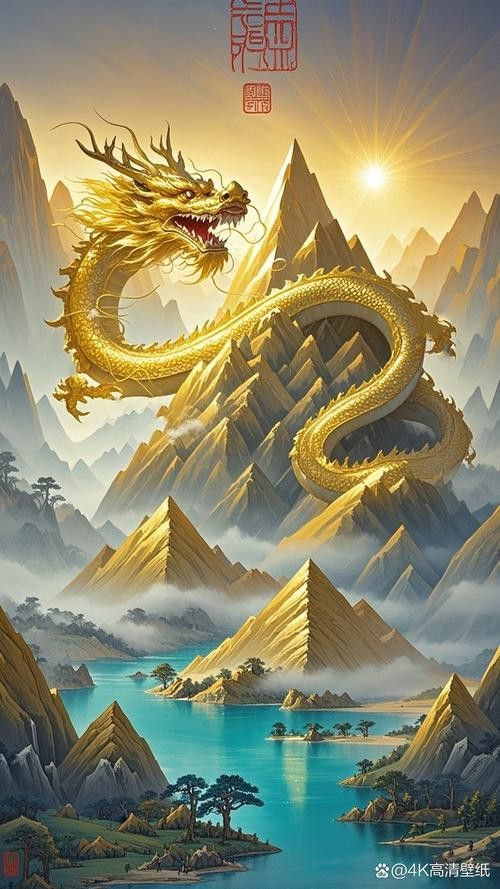 能推薦一些高清的聚財(cái)金龍圖片嗎？