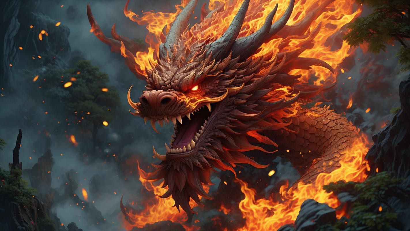 有沒有更多高清龍圖騰壁紙？