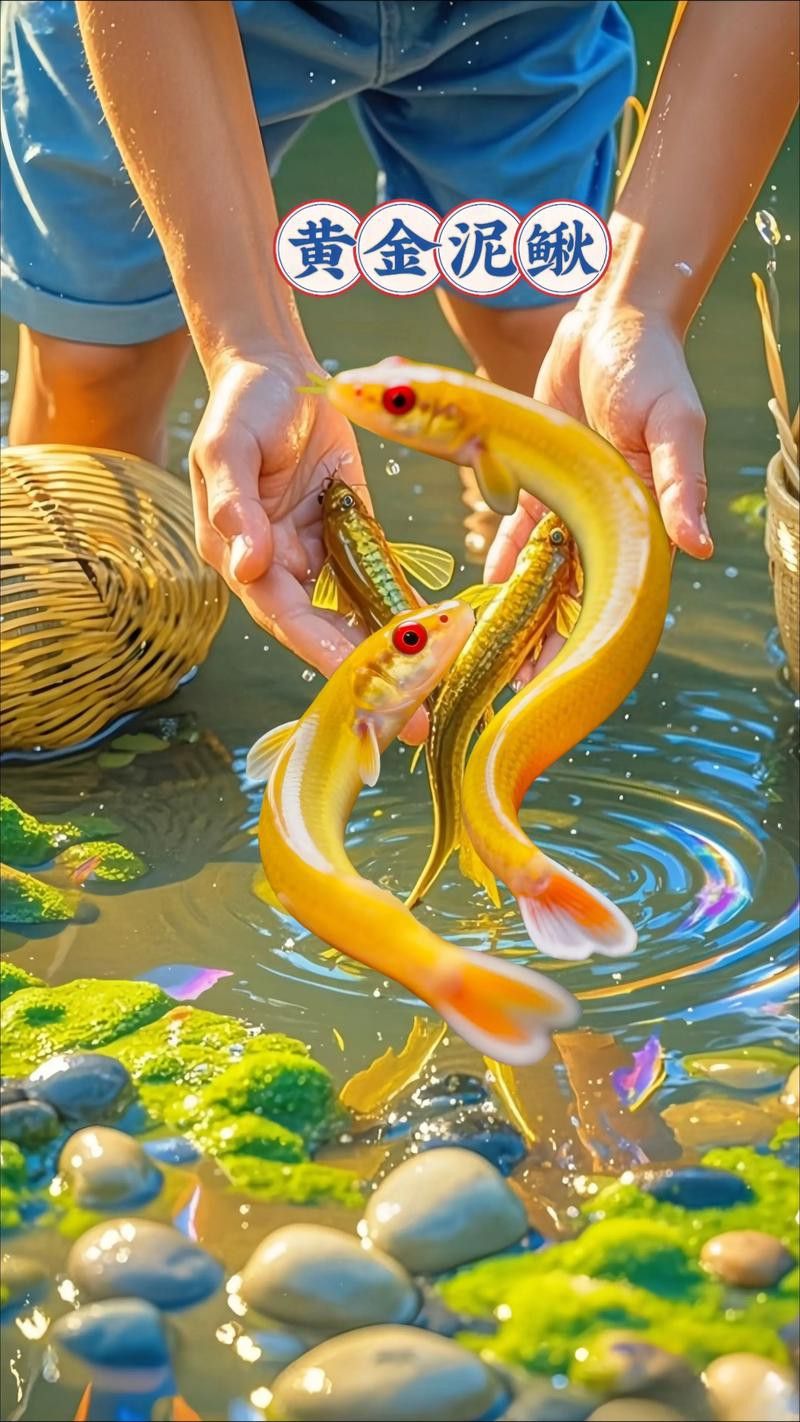 給我一張龍鰍魚品種的圖片
