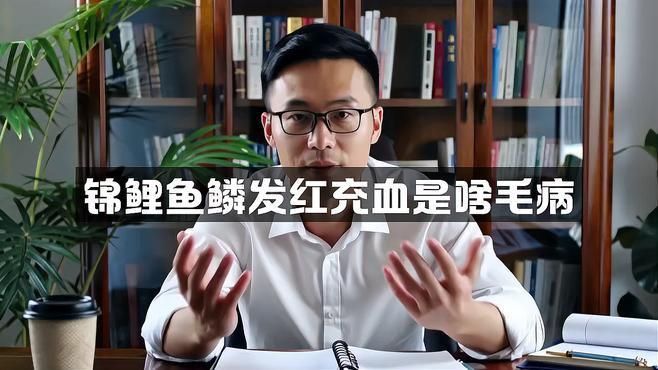 如何判斷錦鯉發紅是哪種原因？
