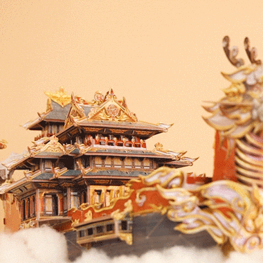 能推薦一些動態吉祥龍圖片嗎？