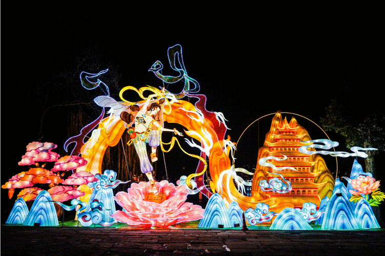 能推薦一些動態吉祥龍圖片嗎？