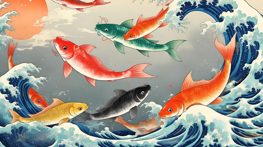 有沒有小龍魚社交行為的gif圖？