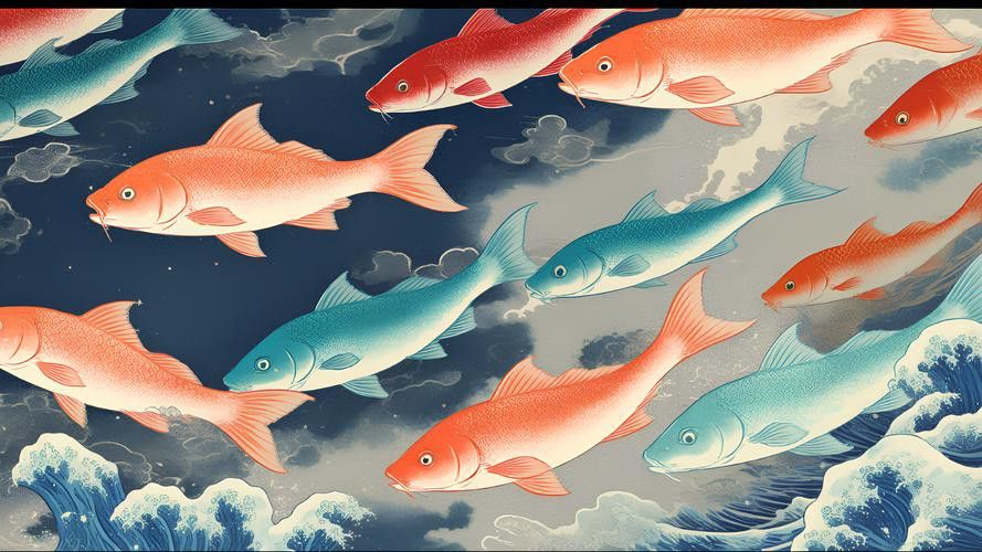 有沒有小龍魚社交行為的gif圖？