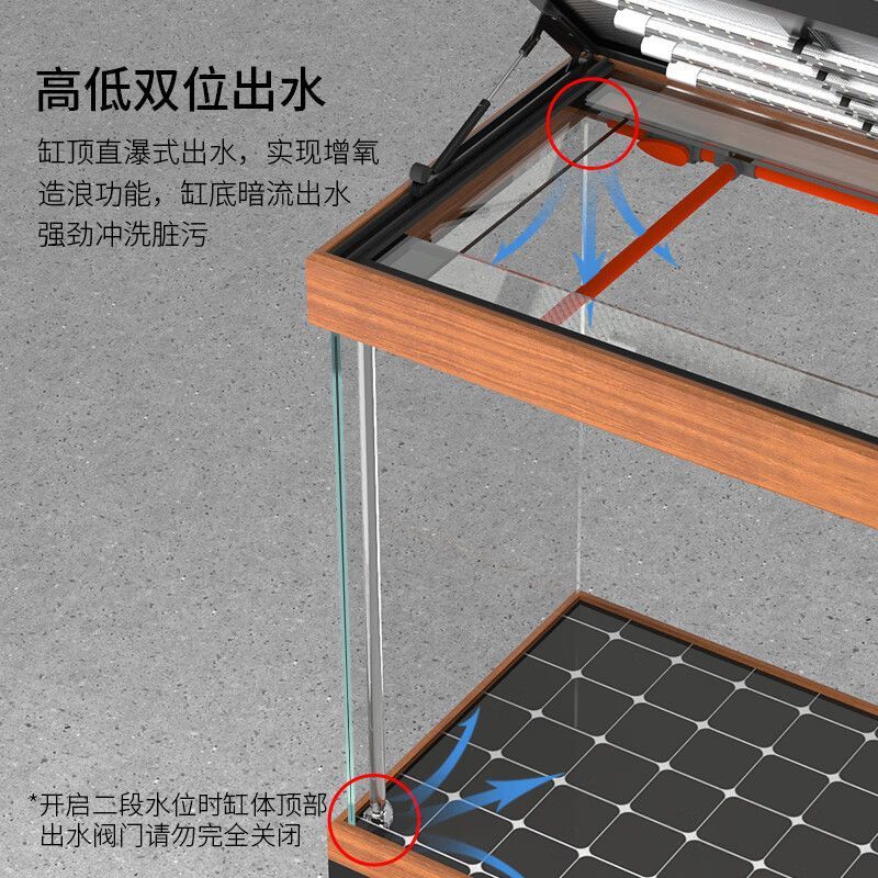 龍魚缸水位高度怎么調：如何調整龍魚缸的水位高度