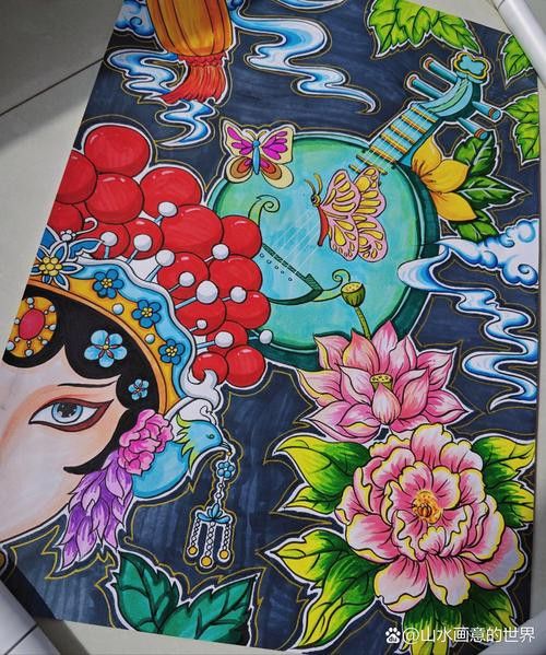 給我推薦一些生龍主題的繪畫作品