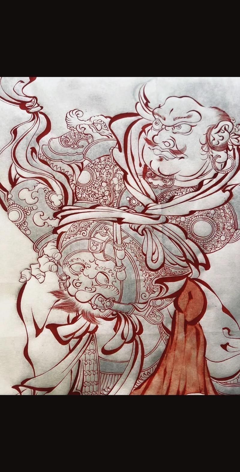 給我推薦一些生龍主題的繪畫作品