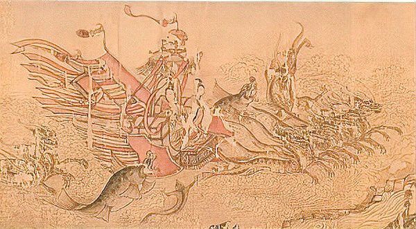 給我推薦一些生龍主題的繪畫作品