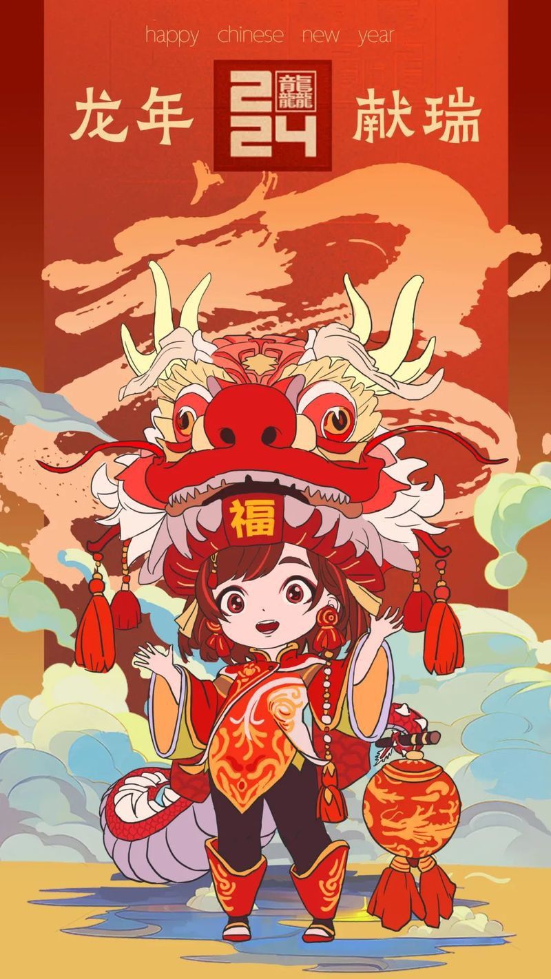 給我推薦一些生龍主題的繪畫作品