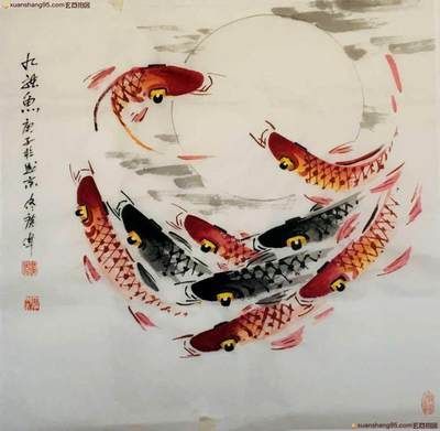 畫龍魚的畫家有哪些名字（中國畫魚名家介紹(中國國畫魚名家介紹）