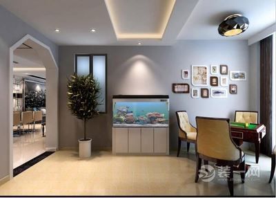 家裝魚缸設計效果圖大全（家裝魚缸設計效果圖）