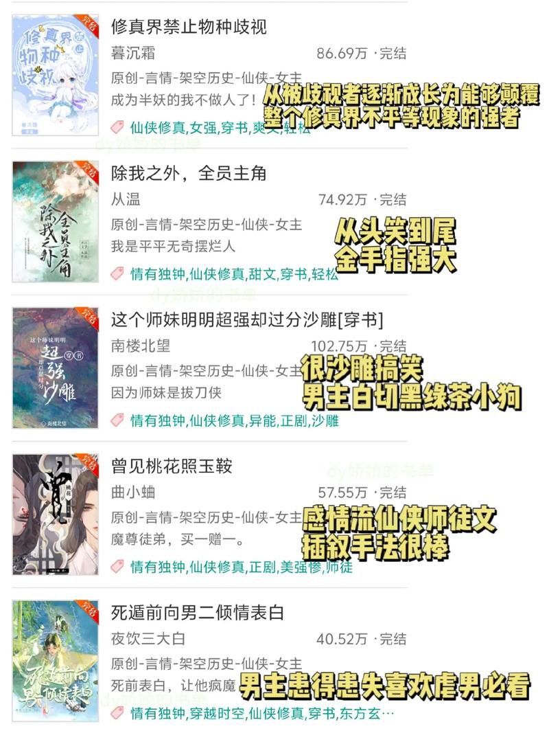 能否推薦一些仙俠類小說？