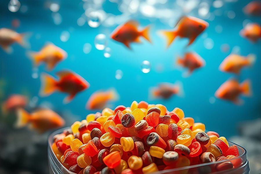 金龍魚幼苗的飼料有哪些？