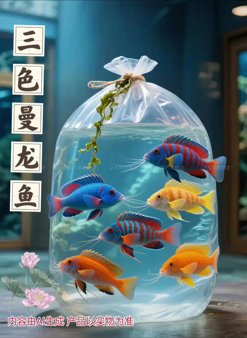 養曼龍魚怎么造景的圖片