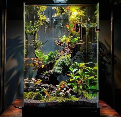 養曼龍魚怎么造景的圖片