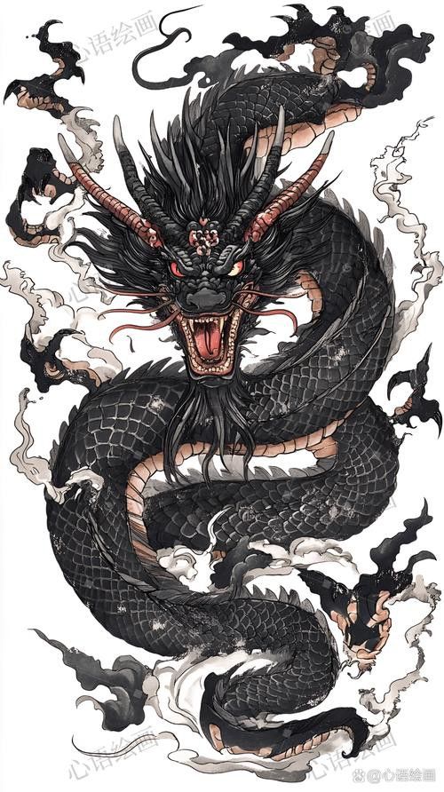 給我一些龍的顏色圖片