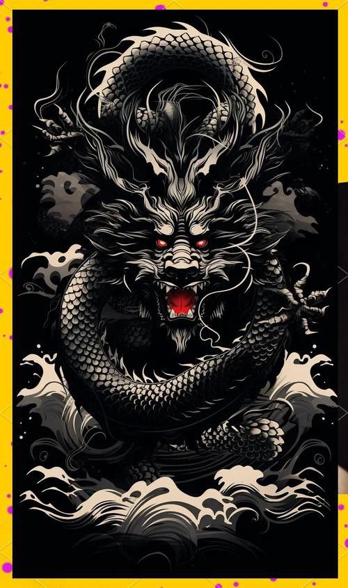 給我一些龍的顏色圖片