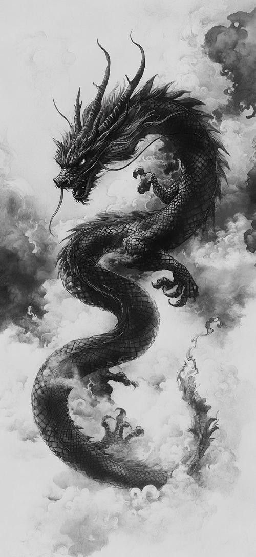 給我一些龍的顏色圖片