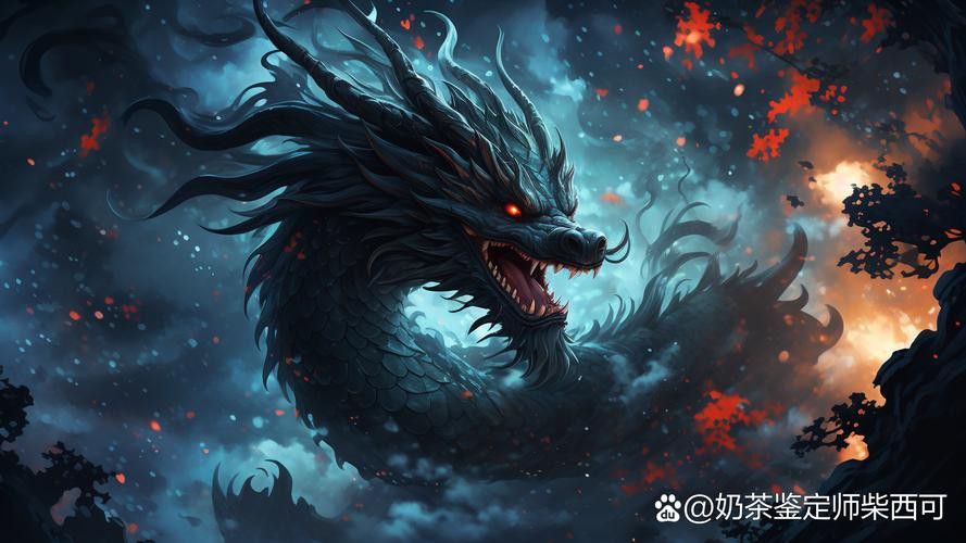 給我一些龍的顏色圖片