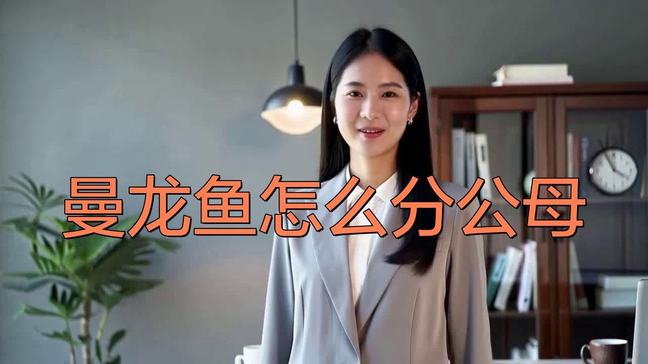 如何鑒別曼龍魚的雌雄？