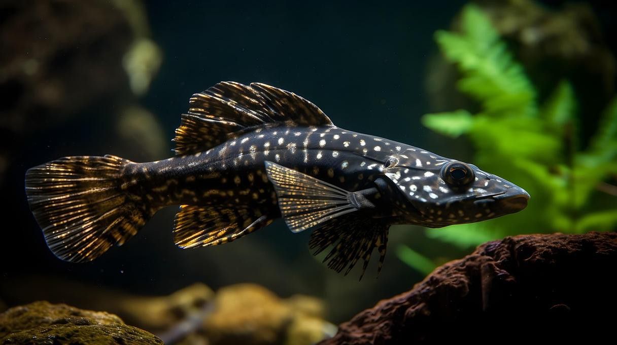 養(yǎng)曼龍魚怎么造景好看圖片