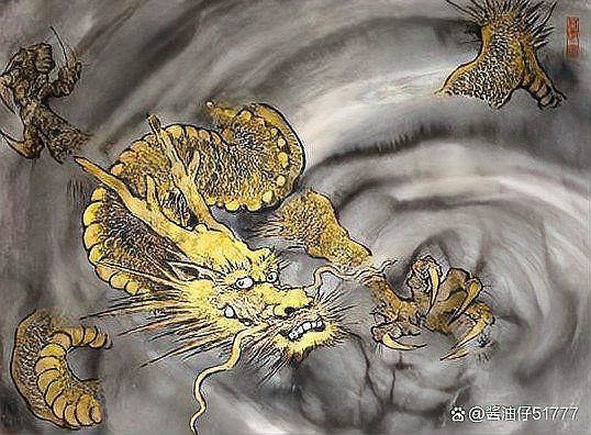 紅龍與金龍在神話中的角色