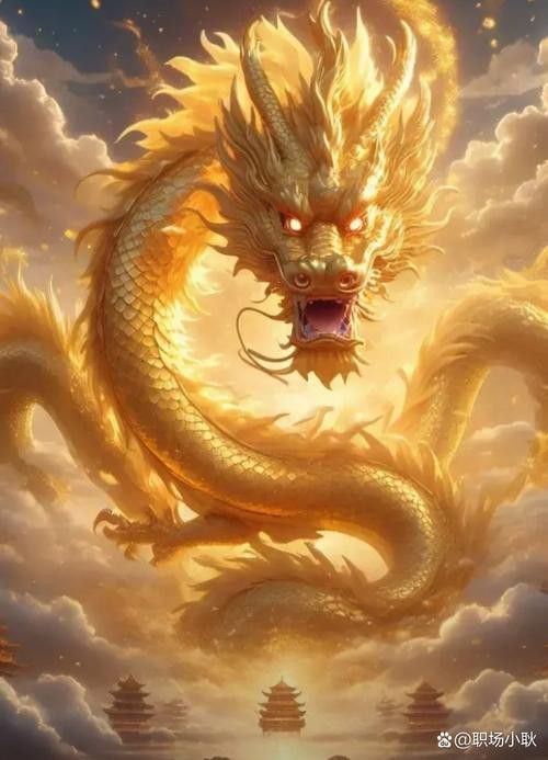 推薦一些高清的招財金龍圖片