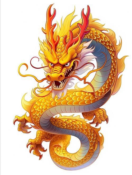 推薦一些高清的招財金龍圖片