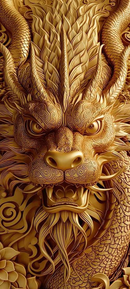 提供更多招財龍的設計圖片