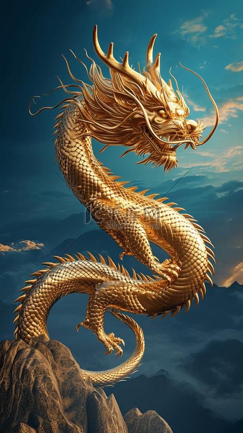 提供更多招財龍的設計圖片