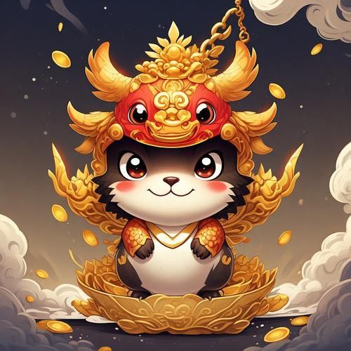 提供更多招財龍的設計圖片