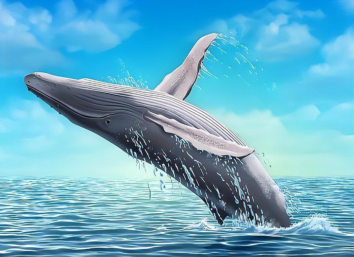 鯨魚的嘴很寬什么