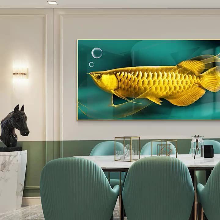 金龍魚壁紙有哪些風格