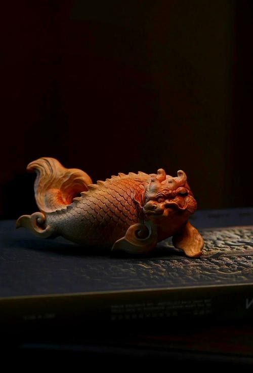 龍魚雕塑圖片欣賞