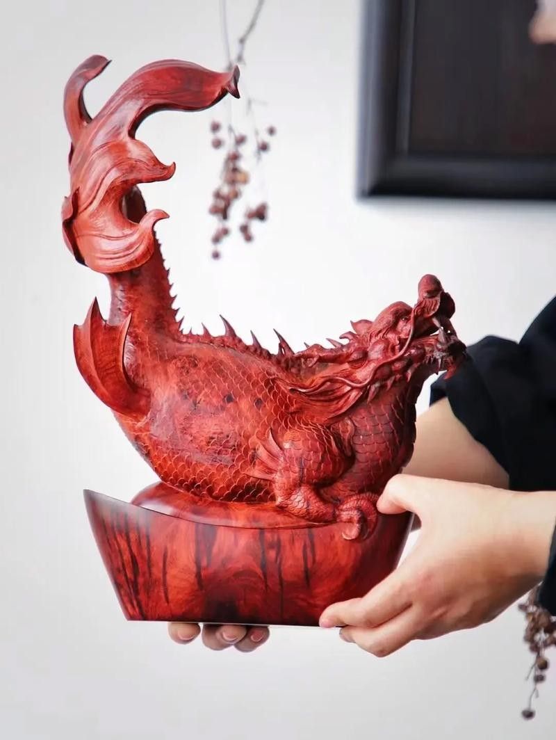 龍魚雕塑圖片欣賞