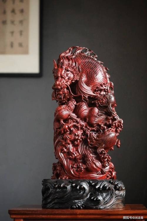 龍魚雕塑圖片欣賞