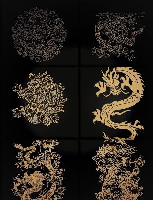 還有哪些吉祥龍設計具有現代感？