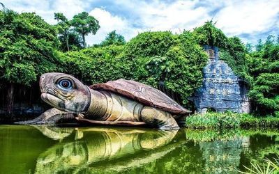 廣東湛江龍魚(yú)之謎：廣東湛江湖光巖之謎