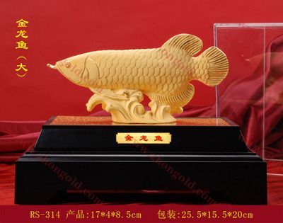 純金金龍魚擺件：對于純金金龍魚擺件的需求