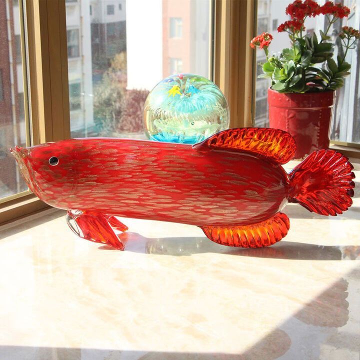 金龍魚擺件有哪些尺寸可選？