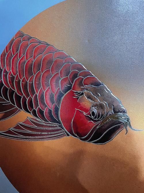 金龍魚雕刻圖片大全