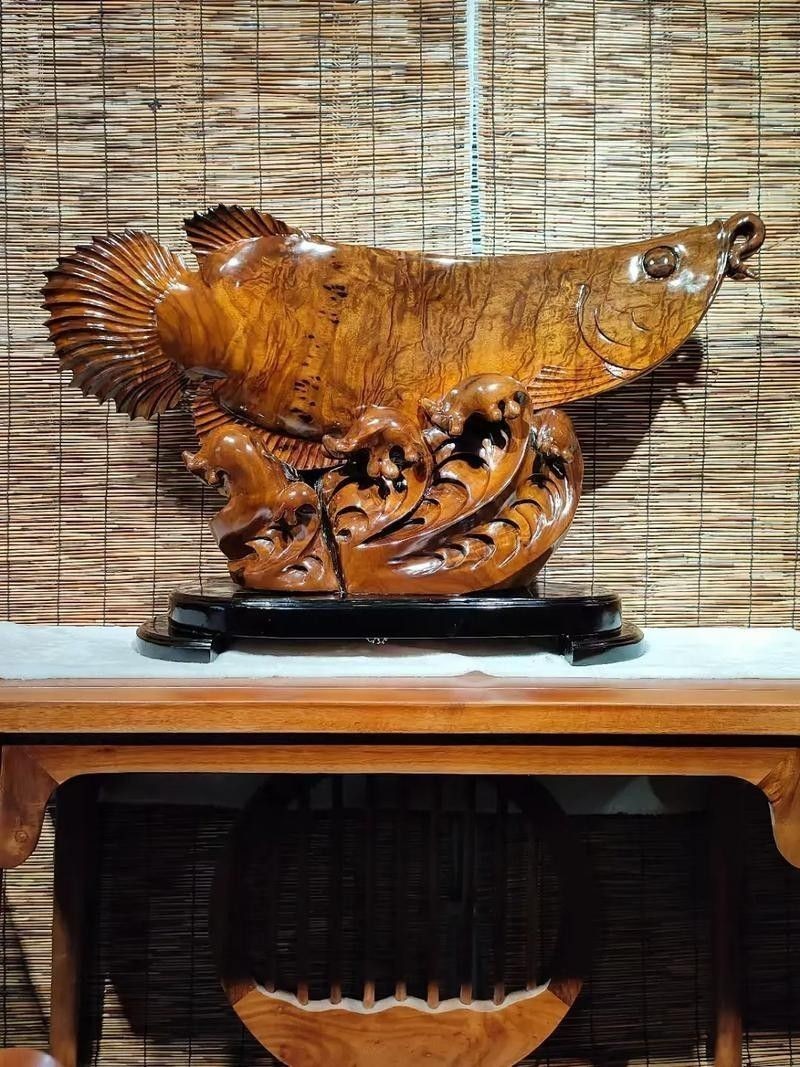 金龍魚雕刻圖片大全