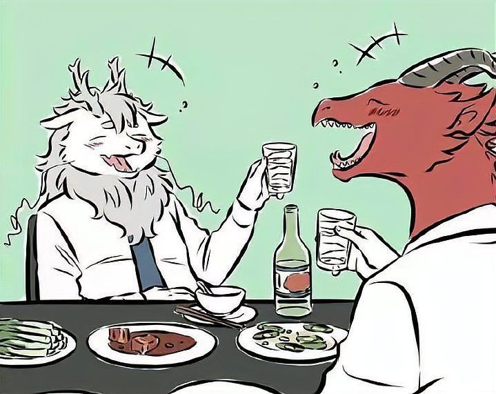 《龍之戰》中有龍的肚子被撐大嗎？